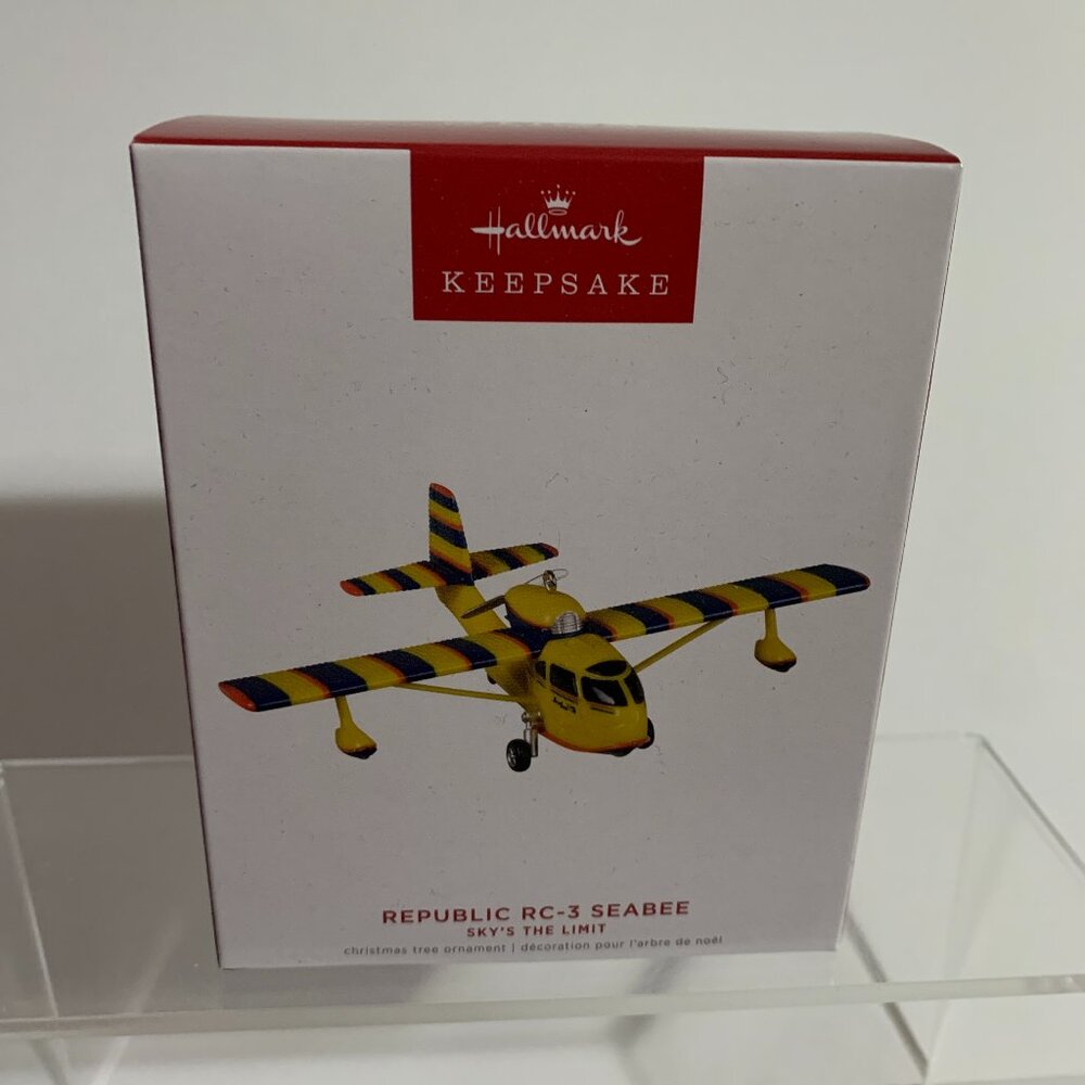 Hallmark Keepsake Christmas Ornament 2022 Republic RC-3 Seabee 26th Sky's Limit